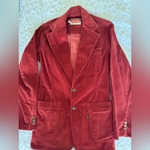 Vintage 1970s Women’s Levi’s Corduroy Blazer